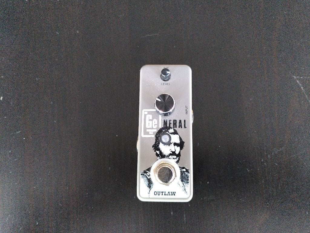 Outlaw Effects The General Germanium Fuzz, Muziek en Instrumenten, Effecten, Ophalen of Verzenden, Zo goed als nieuw, Distortion, Overdrive of Fuzz