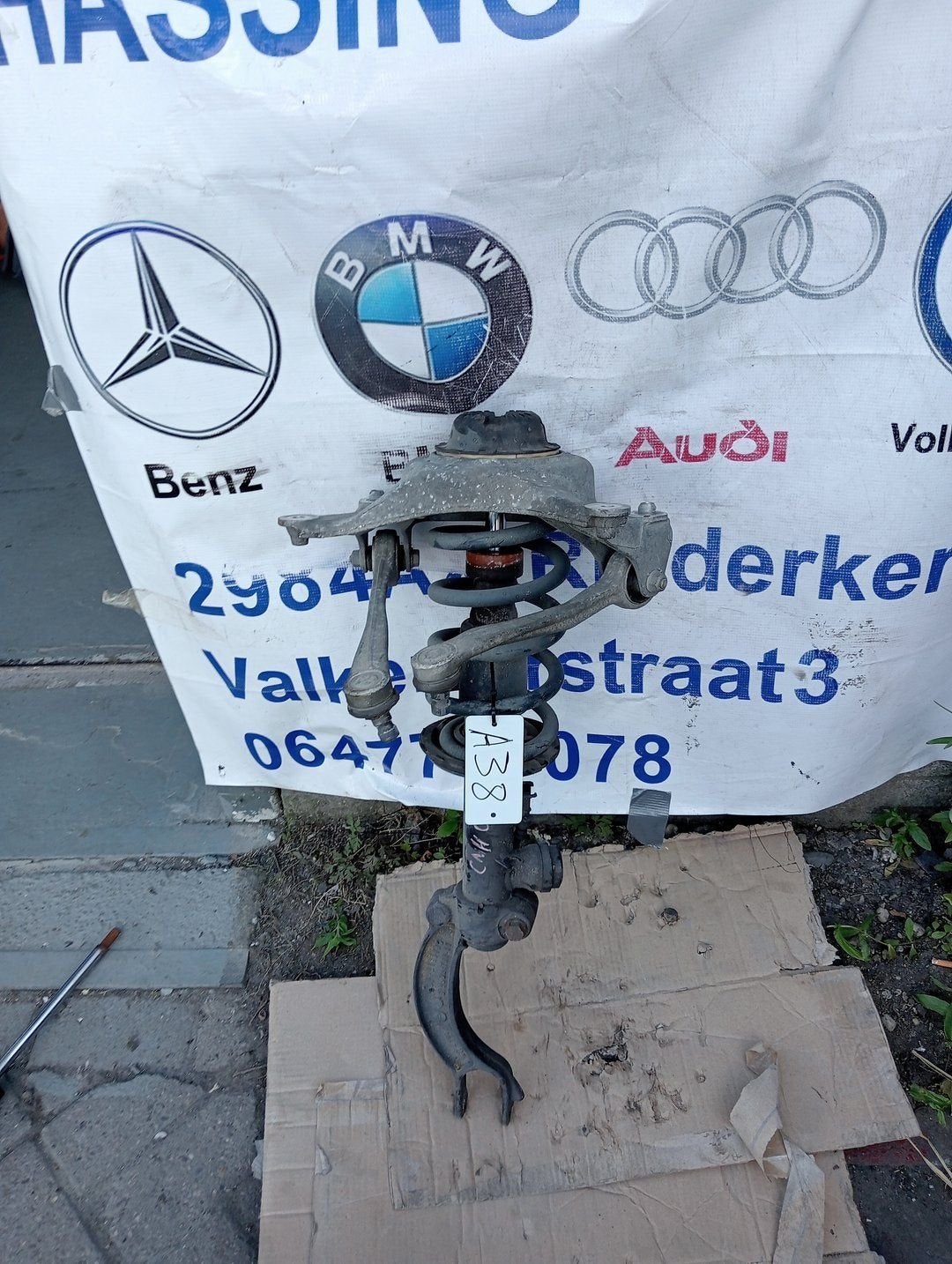 SCHOKBREKER LINKS VOOR Audi Q5 (8RB) (8R0413029J), -, Audi, Utilisé, -