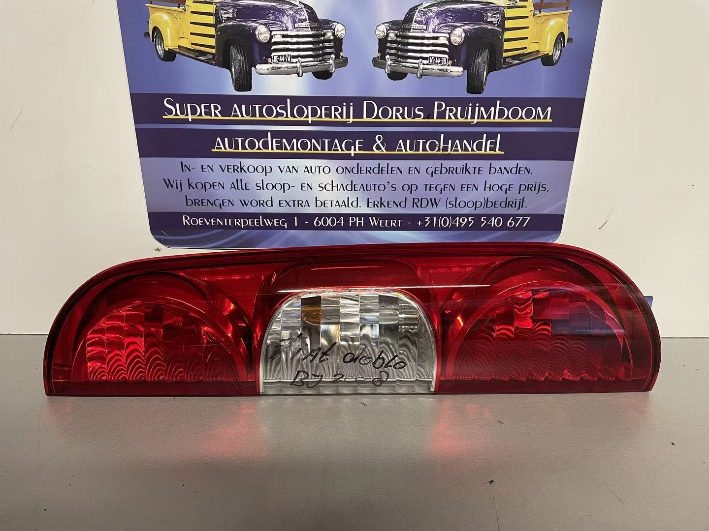 Fiat Roblox achterlicht rechts, Stellantis Europe S.p.A., Info@stellantis.com, Utilisé, Corso Giovanni Agnelli 200
10135  Turin, IT