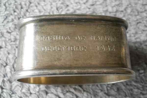 Rond de serviette - Casino de Namur 1938, Enlèvement ou Envoi, Utilisé