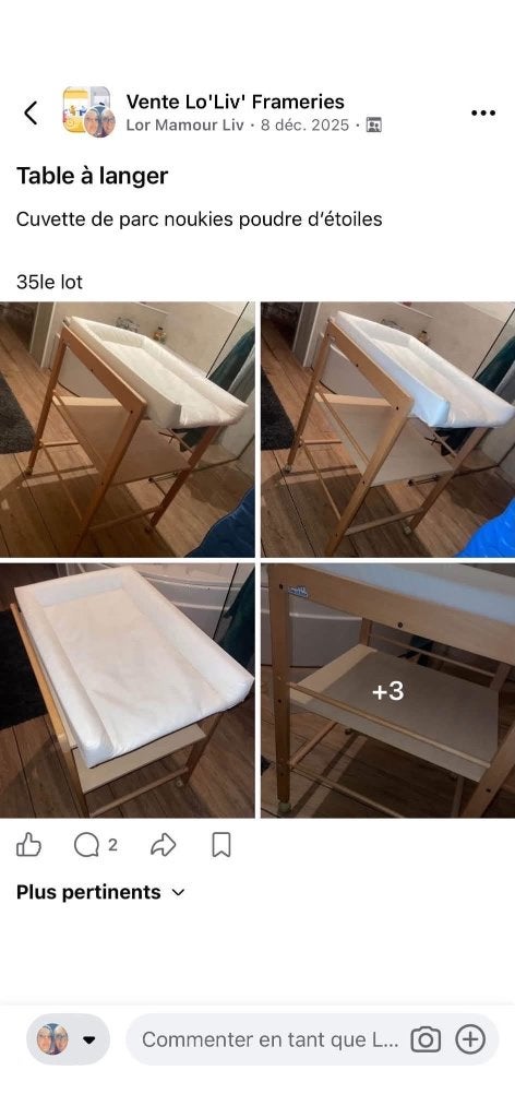 Lot bébé, Enlèvement, Utilisé, Table