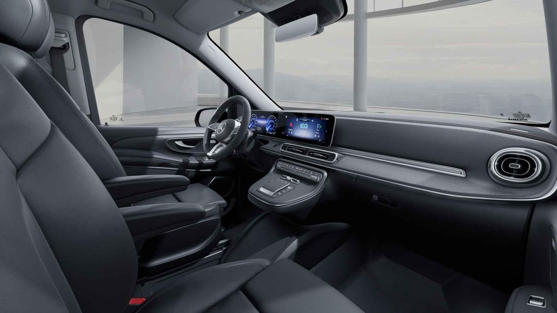 Mercedes-Benz EQV-Klasse 300 L2 Exclusive Line | Facelift |, Auto's, Mercedes-Benz, Gebruikt, 355 km, Zwart, 2782 kg