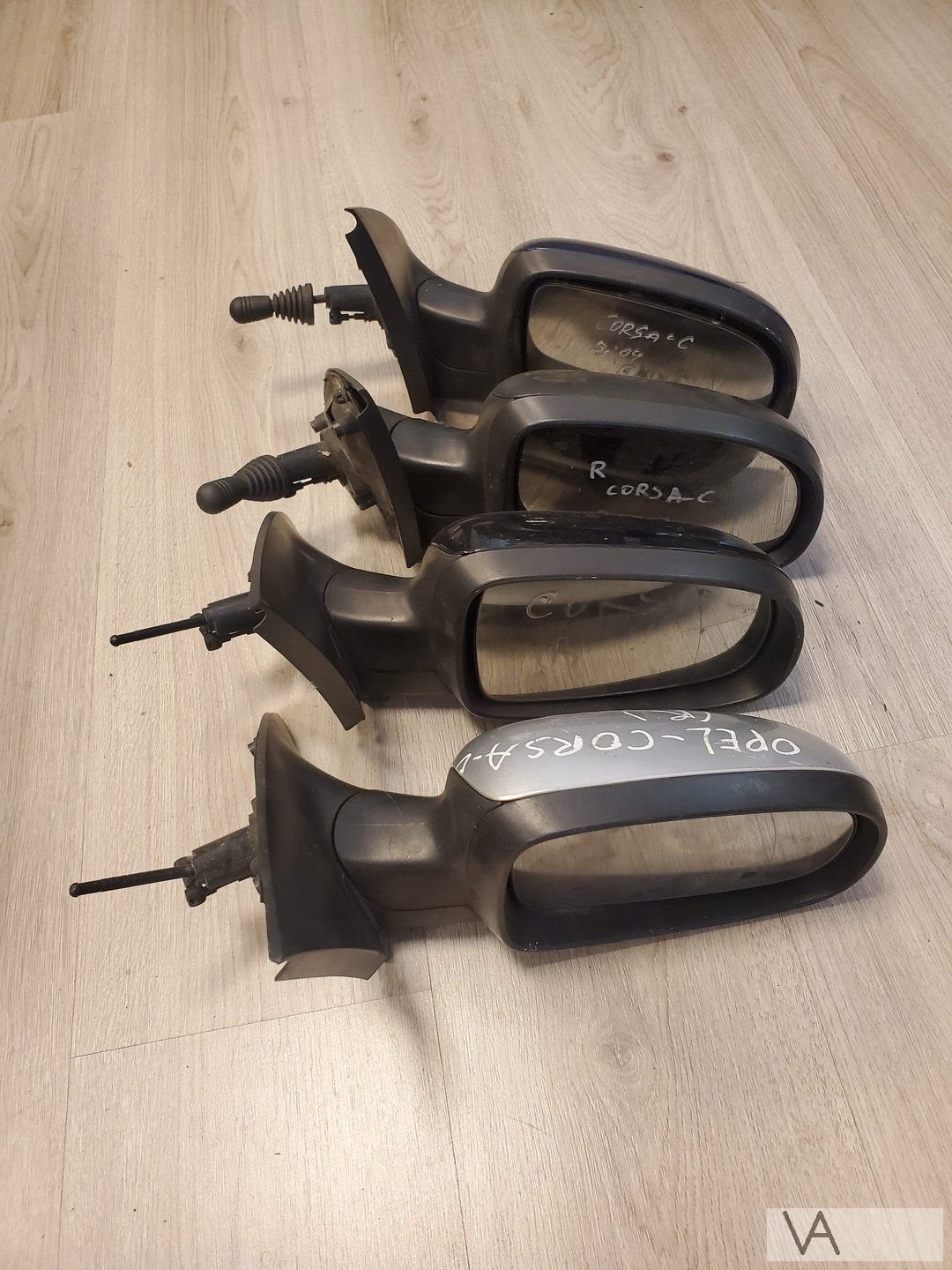 Spiegel rechts Opel Corsa C 2000 - 2006 handmatig PASSAGIER, Gebruikt, -, -, Opel