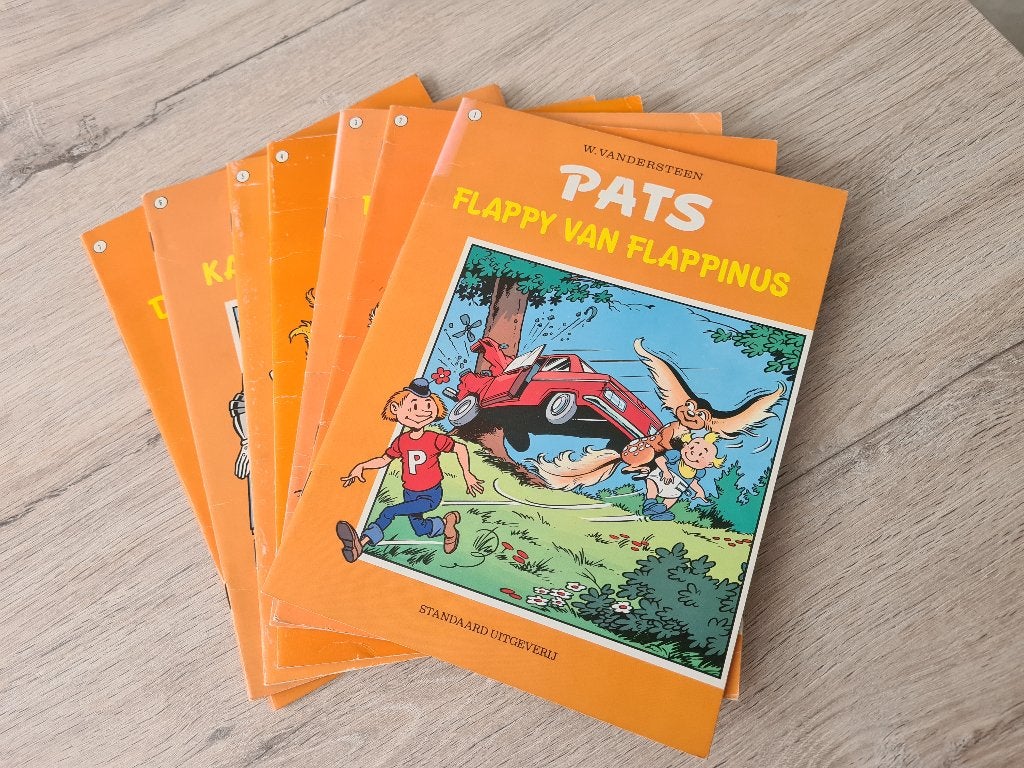 Pats 1 tot 7. Volledige reeks, Boeken, Stripverhalen, Complete serie of reeks, Ophalen of Verzenden, Willy vandersteen