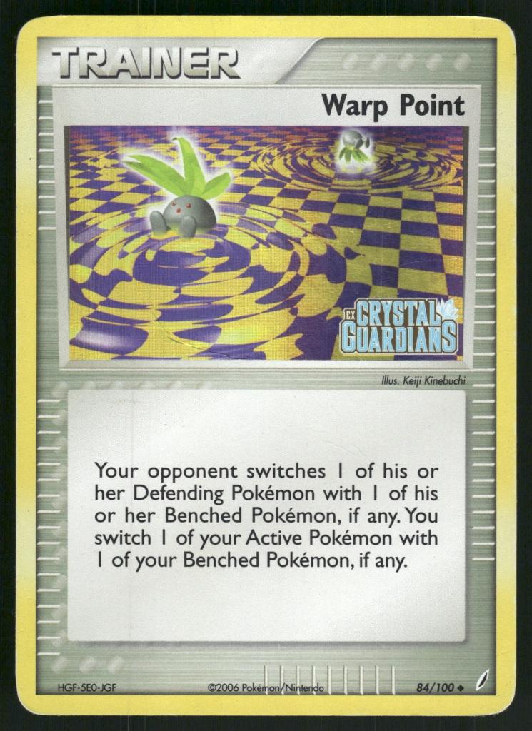 Warp Point 84/100 - Crystal Guardians (Reverse Holo) (Good), Verzenden, Gebruikt