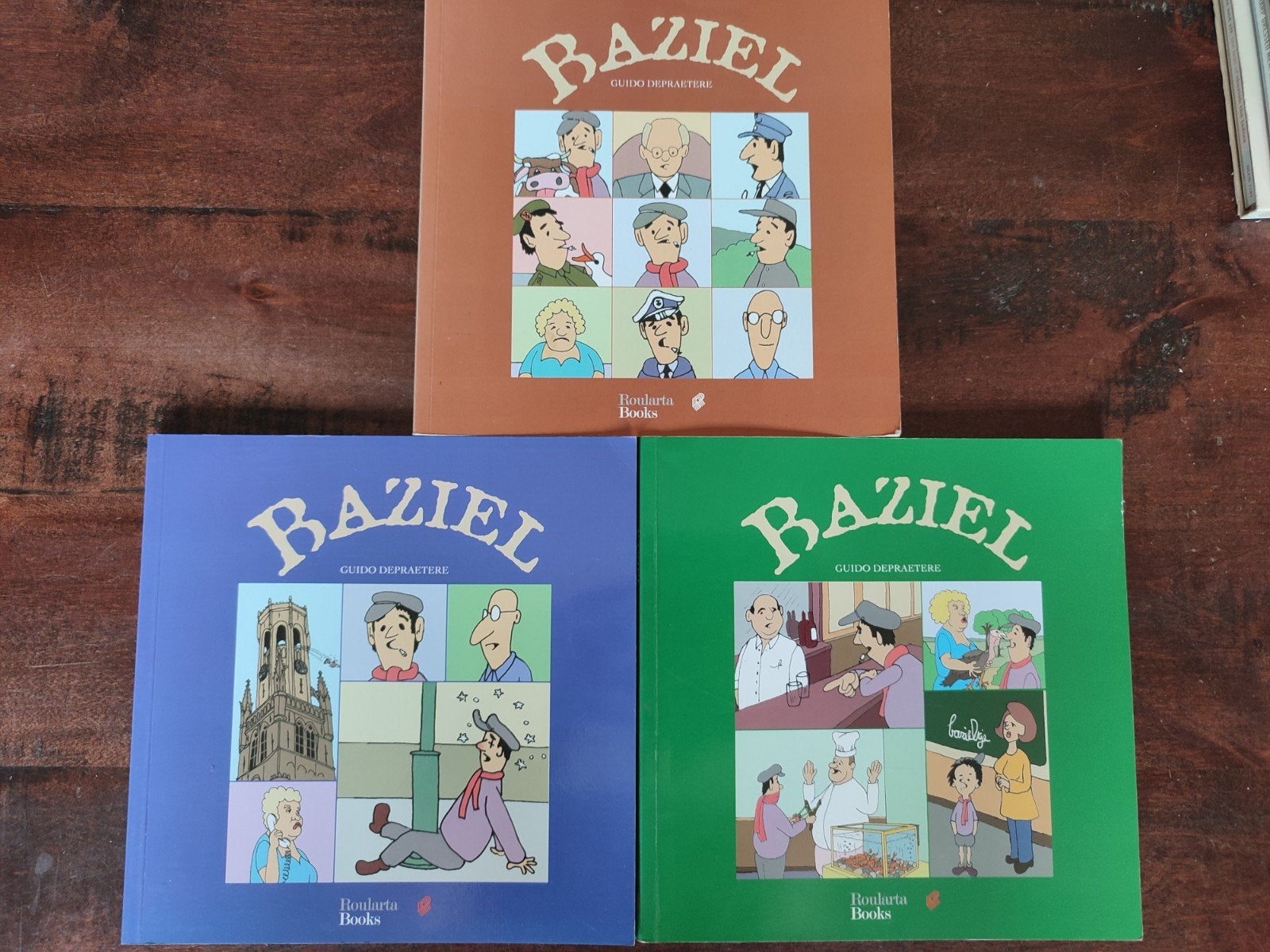 3x BAZIEL  (GUIDO DEPRAETERE), Ophalen of Verzenden, Zo goed als nieuw