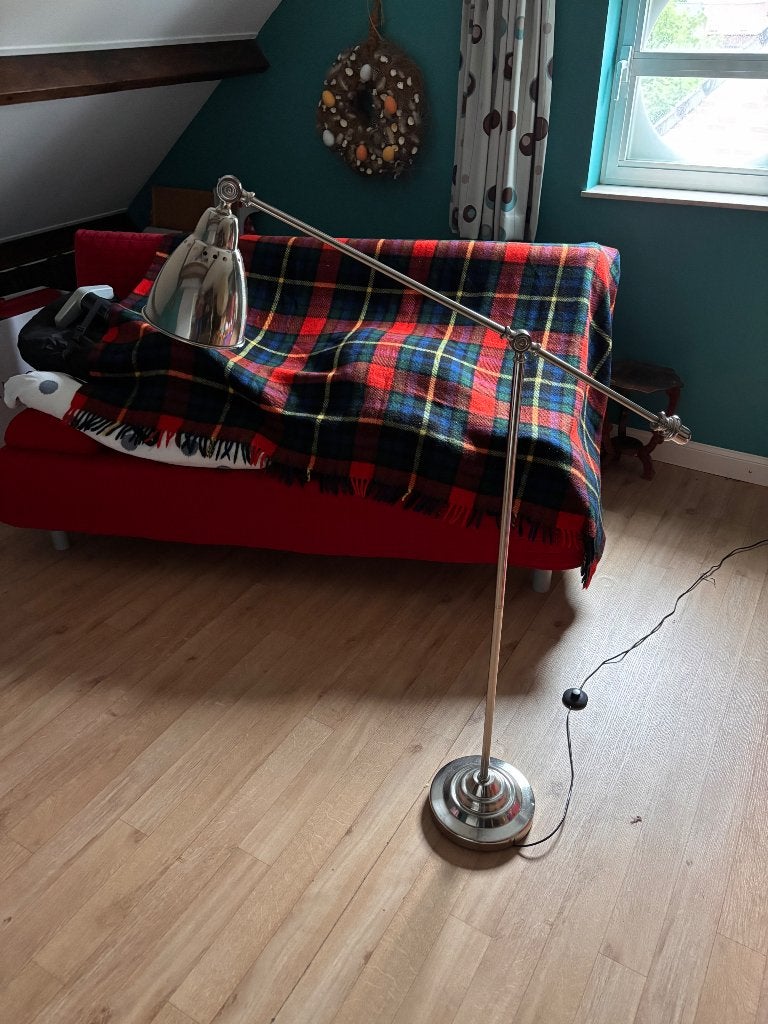 IKEA “Barometer” staande leeslamp, Ophalen, Gebruikt, 100 tot 150 cm, E27 (groot)