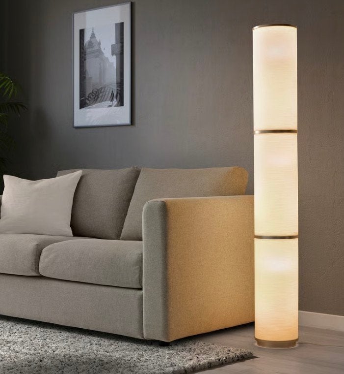 Staanlamp/vloerlamp van Ikea, Synthétique, Enlèvement, Utilisé, 100 à 150 cm