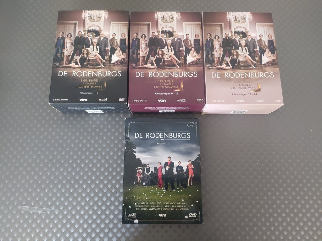 De Rodenburghs seizoen 1 & 2, Alle leeftijden, Nederlands, Zo goed als nieuw, Drama