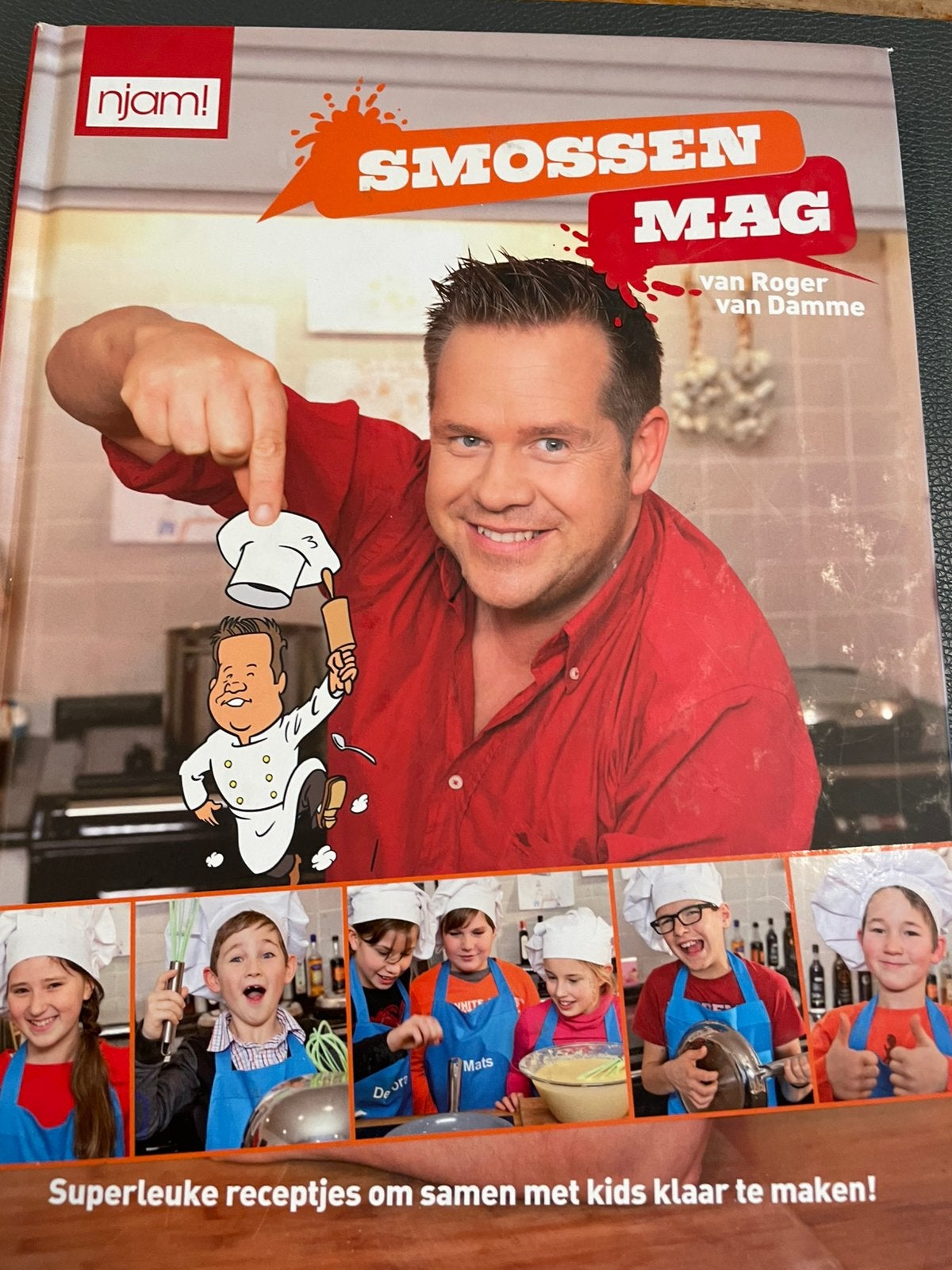 Njam,  Roger van Damme - Smossen mag, Boeken, Overige typen, Ophalen of Verzenden, Zo goed als nieuw, Roger van Damme