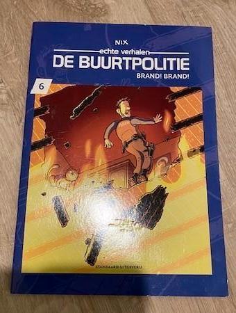 De buurtpolitie - Brand! Brand!, Ophalen, Eén stripboek, Zo goed als nieuw, Nix