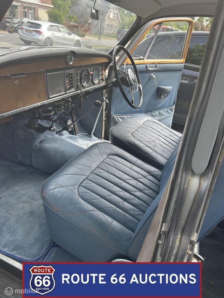 Rover P4 110 | 1964 | Route 66 Auctions, Auto's, Rover, Zwart, Bedrijf, Handgeschakeld