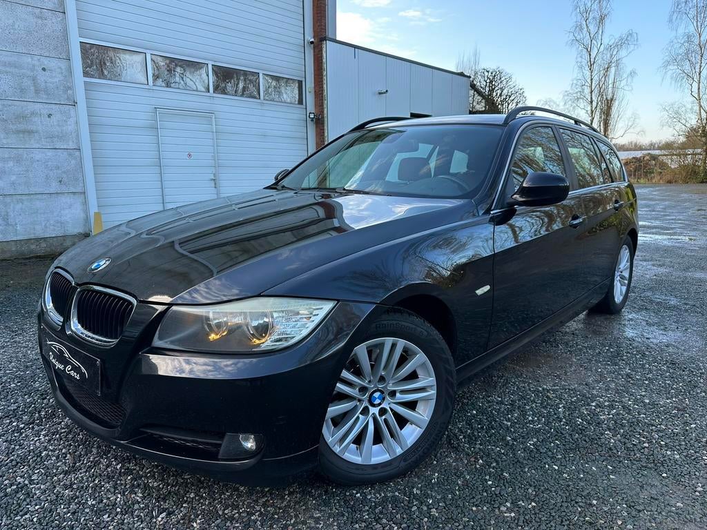 BMW 318D Automaat Luxury Bruin Interieur Euro 5 2009 Navi, Auto's, BMW, Euro 5, Bedrijf, Diesel, Te koop