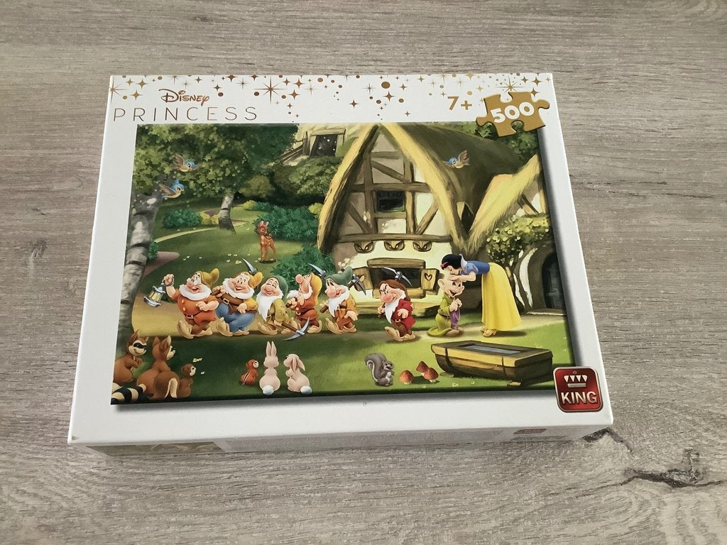 Puzzle Disney Blanche-Neige (500 pièces), Enlèvement ou Envoi, 500 à 1500 pièces, Comme neuf, Puzzle
