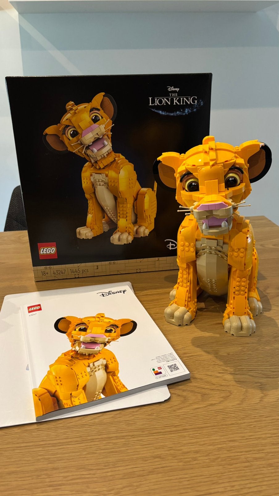 Lego Disney jong Simba - Leeuwenkoning, Ophalen of Verzenden, Zo goed als nieuw, Overige typen