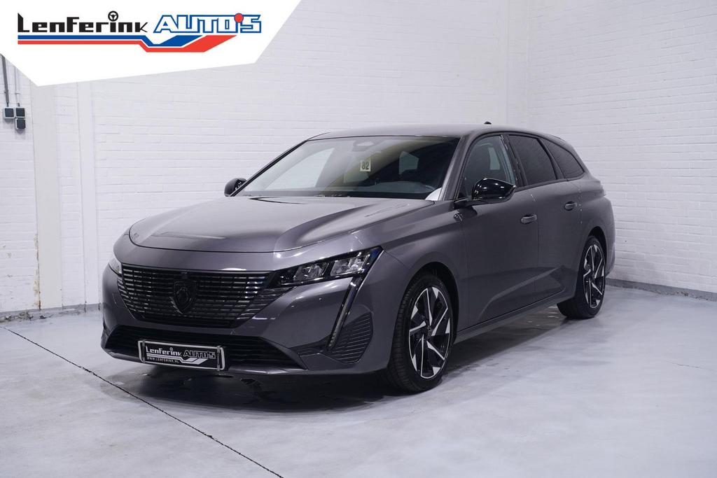 Peugeot 308 SW 1.2 PureTech 130 pk Allure Pack Navi, 360 Cam, Zwart, Parkeersensor, Bedrijf, Zilver of Grijs