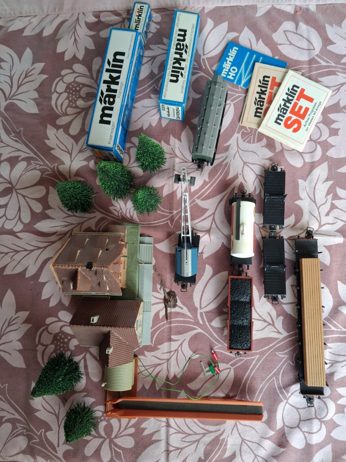 lot Vintage Marklin, Hobby en Vrije tijd, Ophalen of Verzenden, Gebruikt, Treinset, Märklin