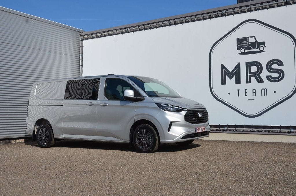 Ford Transit Custom-L2-Limited-Dubbelcabine-Nieuw- 36990+BTW, Auto's, Automaat, Stof, Euro 6, Bedrijf