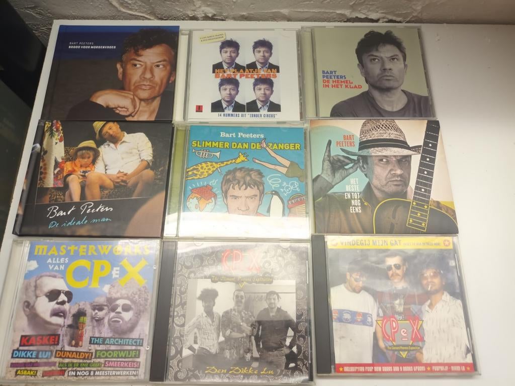 Lot bart peeters en CPeX, Cd's en Dvd's, Ophalen