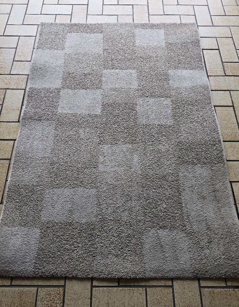 Tapijt 120 x 170 - grijze vlakken, Ophalen, 100 tot 150 cm, 150 tot 200 cm, Grijs