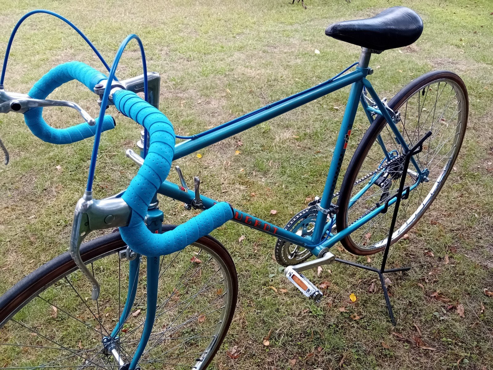 retro herenfiets, Peugeot racefiets, 28 inch, Velgrem, Zo goed als nieuw, Dames