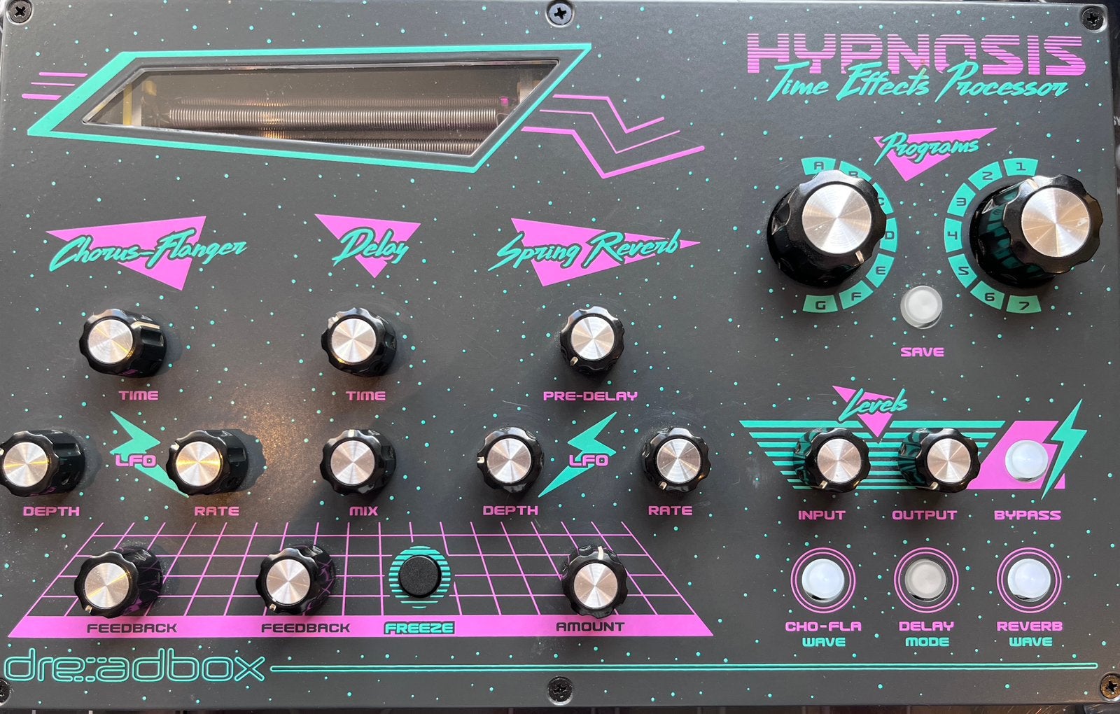 Dreadbox Hypnosis (analog spring reverb/delay/flanger), Muziek en Instrumenten, Ophalen of Verzenden, Zo goed als nieuw