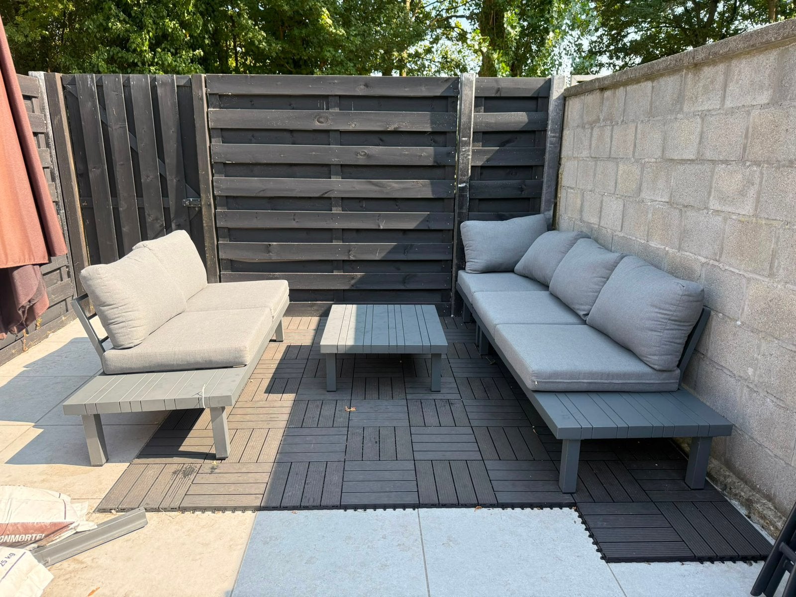 Tuinset, Tuin en Terras, Tuinsets en Loungesets, Ophalen, Zo goed als nieuw, Tuinset