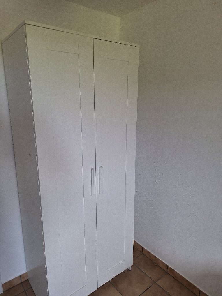 Witte kleerkast / kast met 2 deuren, Ophalen