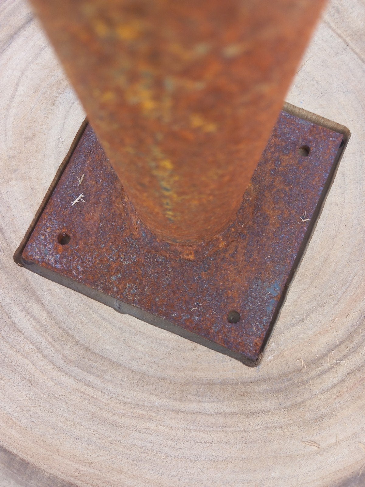Pieds en acier, Maison & Meubles, Pièces pour table, Enlèvement ou Envoi