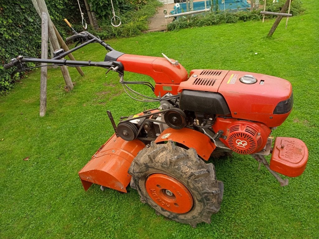 Honda F810, tweewielige motoculteur + cultivator + ploeg, Ophalen, Gebruikt, Cultivator, Honda.