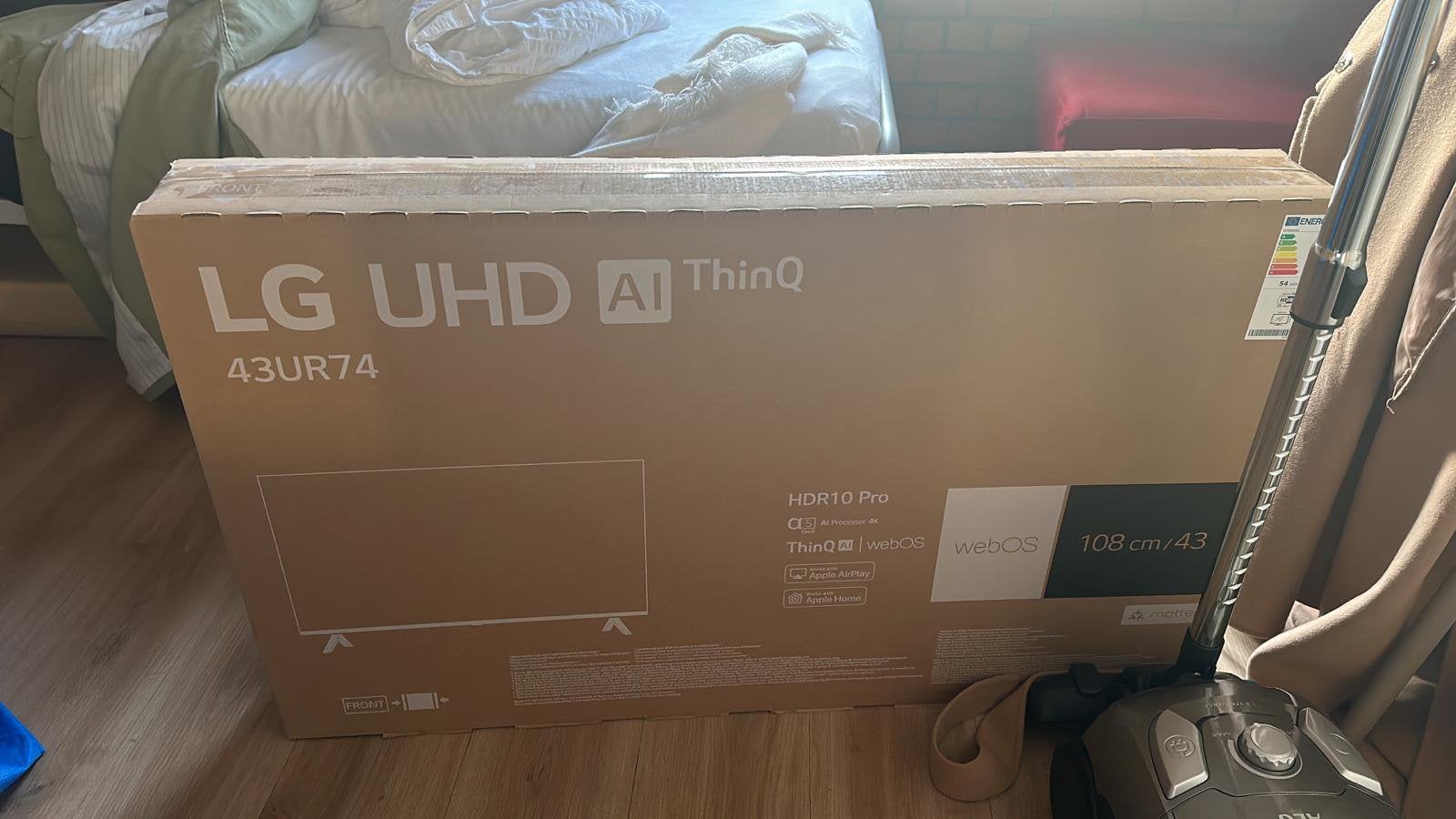 LG 43-inch tv, Audio, Tv en Foto, Televisies, Ophalen, Zo goed als nieuw, LG