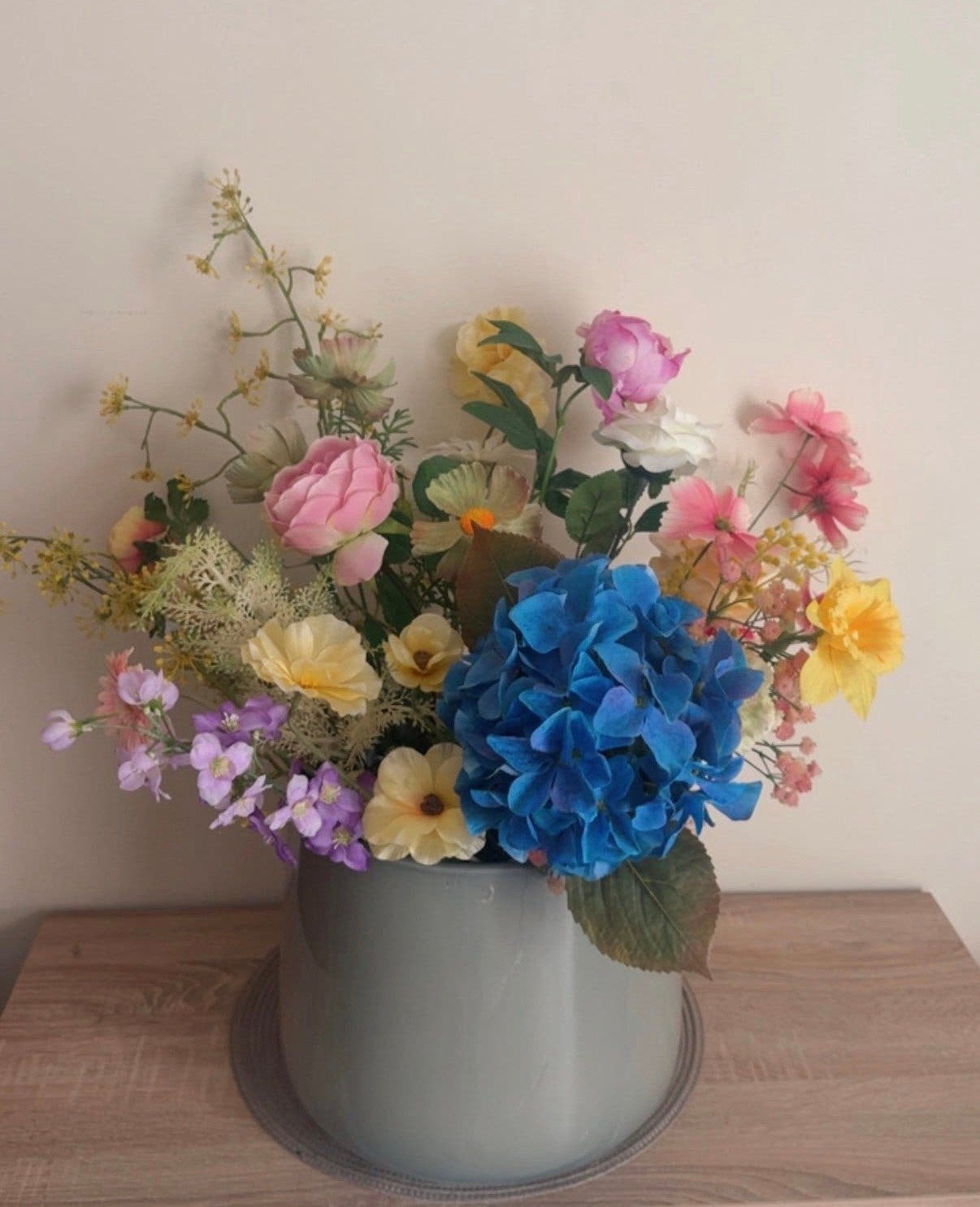 fleurs artificielles/vase/cadeau/décoration d'intérieur, Enlèvement ou Envoi, Neuf