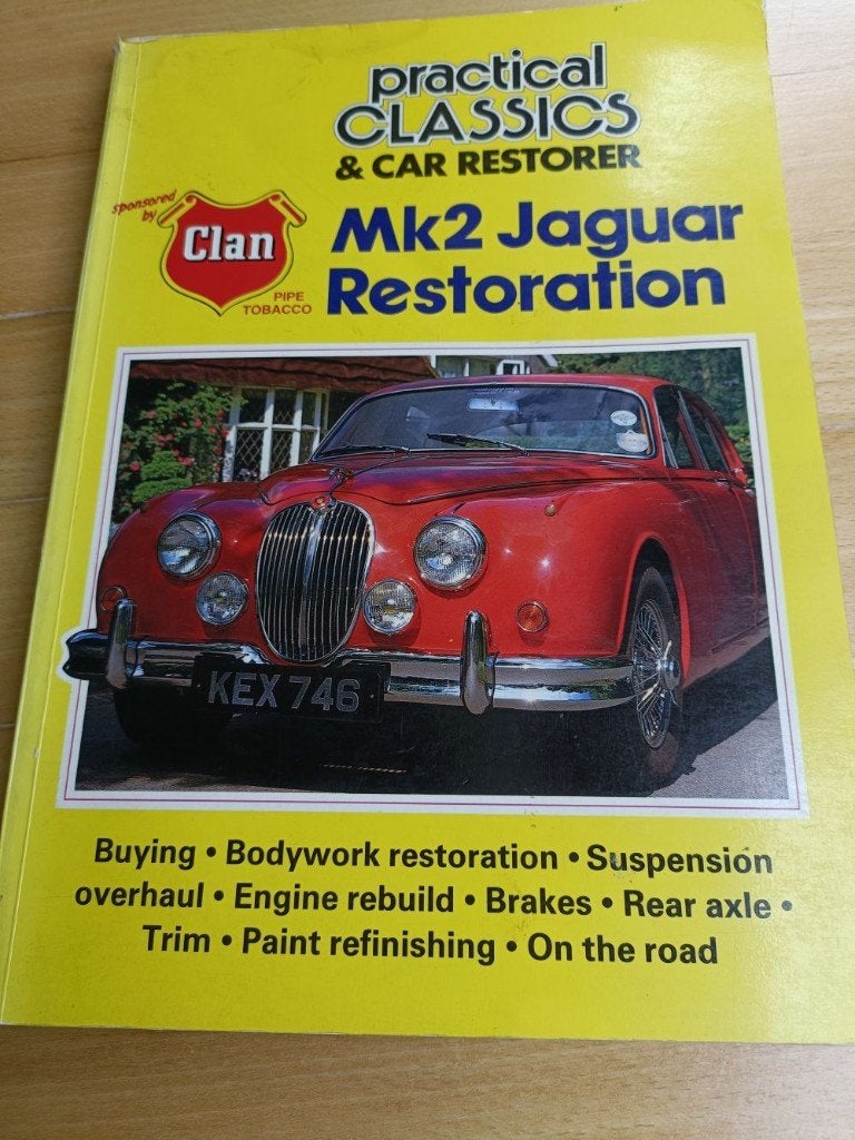 Jaguar MK2  restoration -  Practical Classics, Ophalen of Verzenden