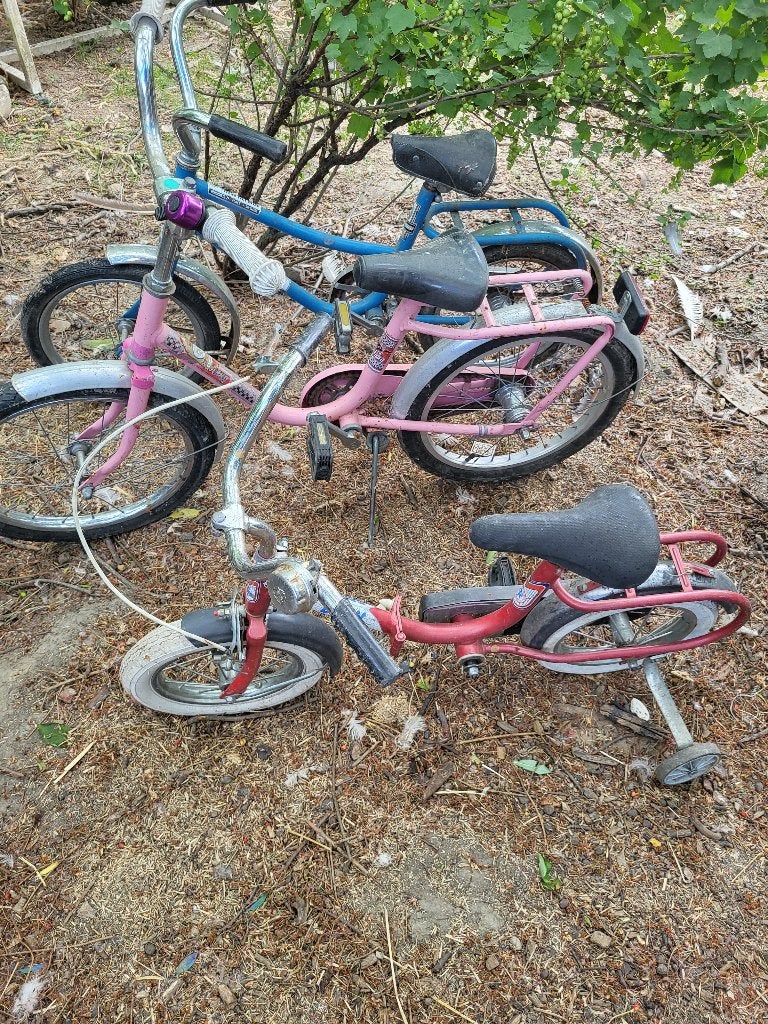 3 oude kinderfietsen, Fietsen en Brommers, Ophalen