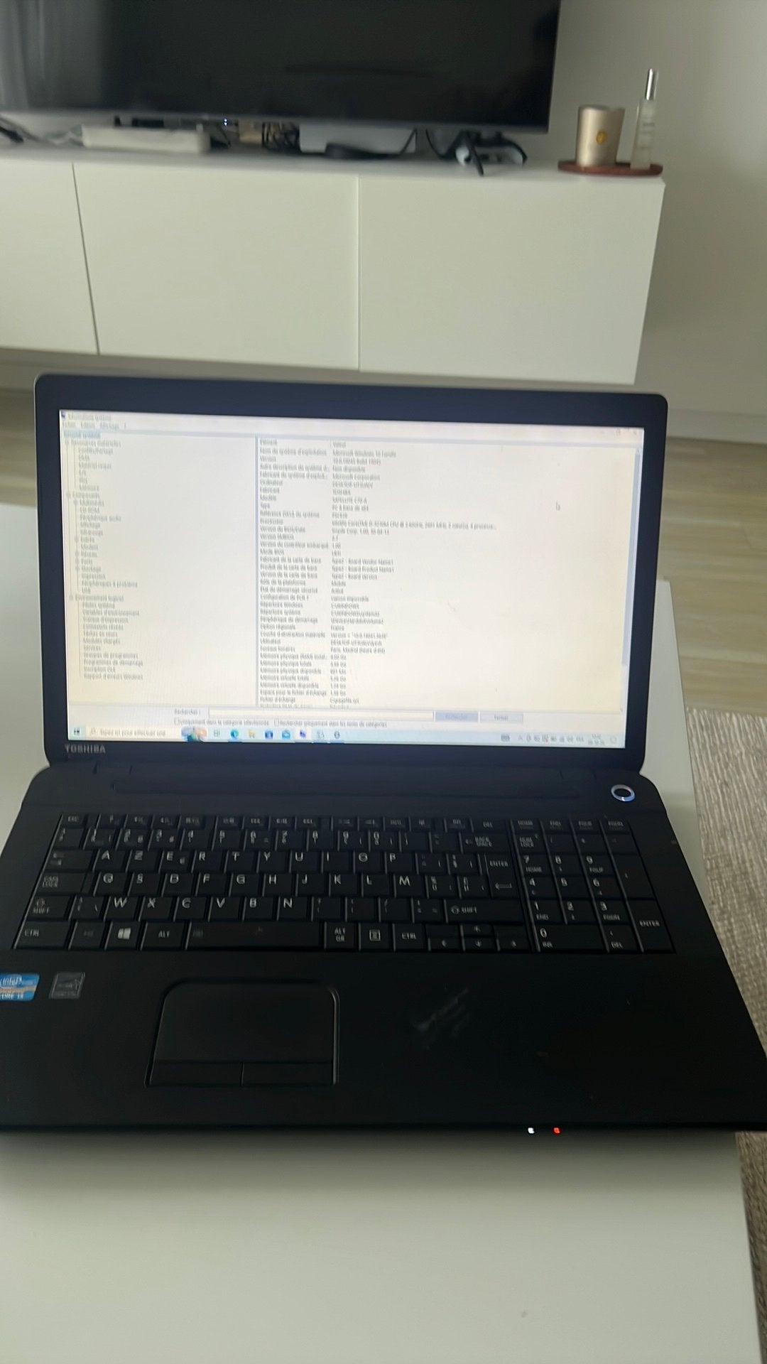 Pc portable Toshiba, Enlèvement, Utilisé, Azerty, Avec carte vidéo
