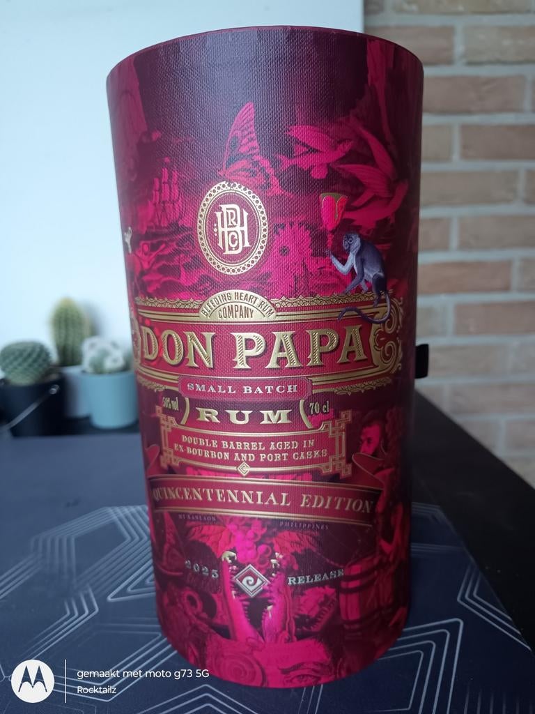 Don Papa Quincentennial Release Port 2025, Ophalen of Verzenden, Port