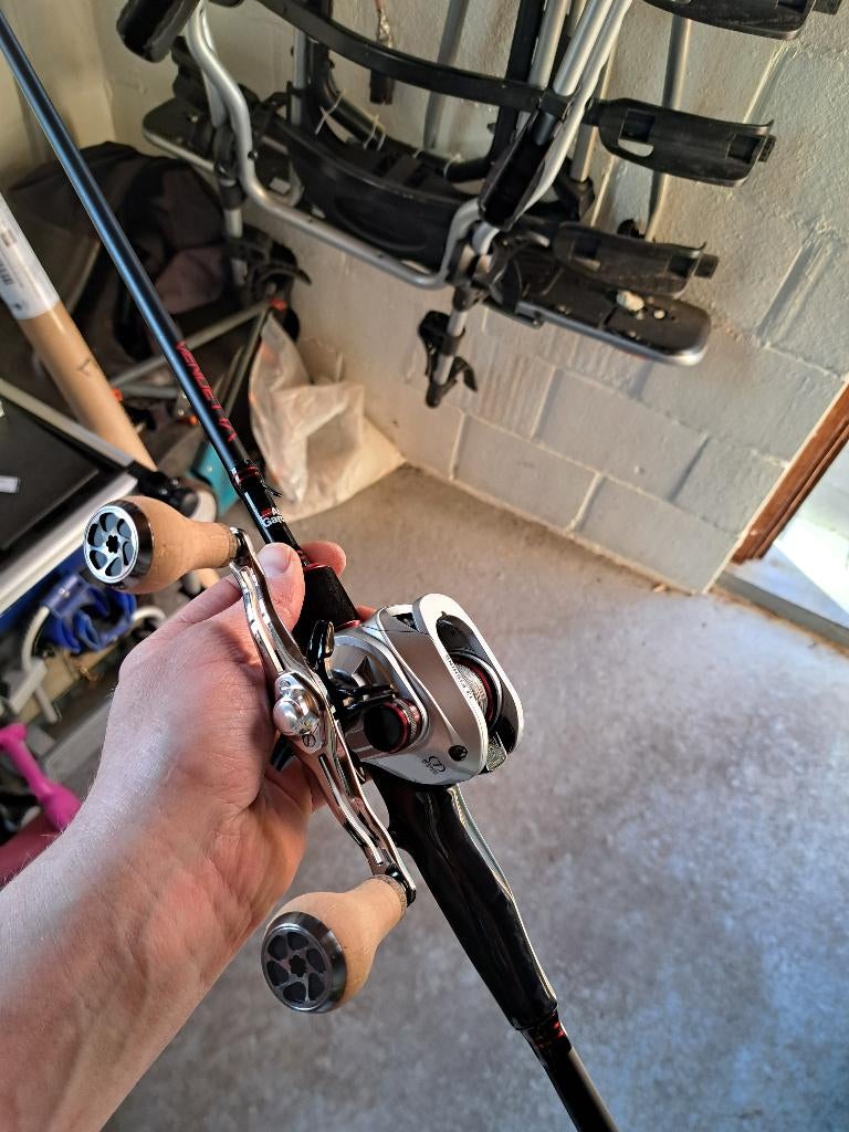 13 fishing F1 reel, Watersport en Boten, Hengelsport | Roofvissen, Ophalen, Zo goed als nieuw, Molen