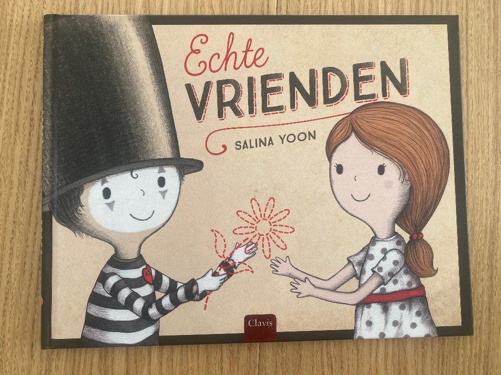 Echte vrienden – Clavis – Hardcover prentenboek 4+, Livres, Enlèvement, Comme neuf, Salina Yoon, Livre d'images