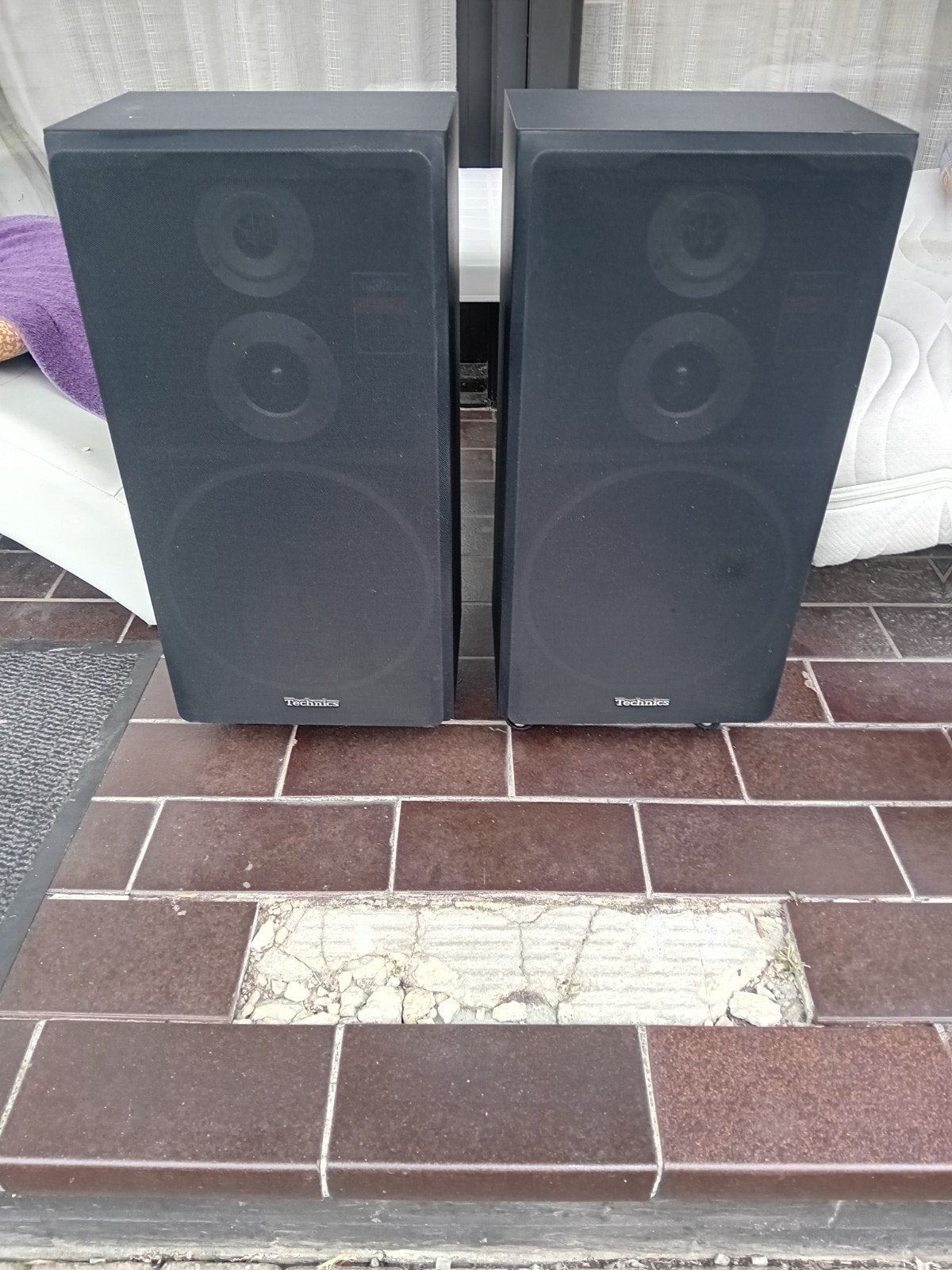 Technics SB-3450 3way speaker systeem, Ophalen