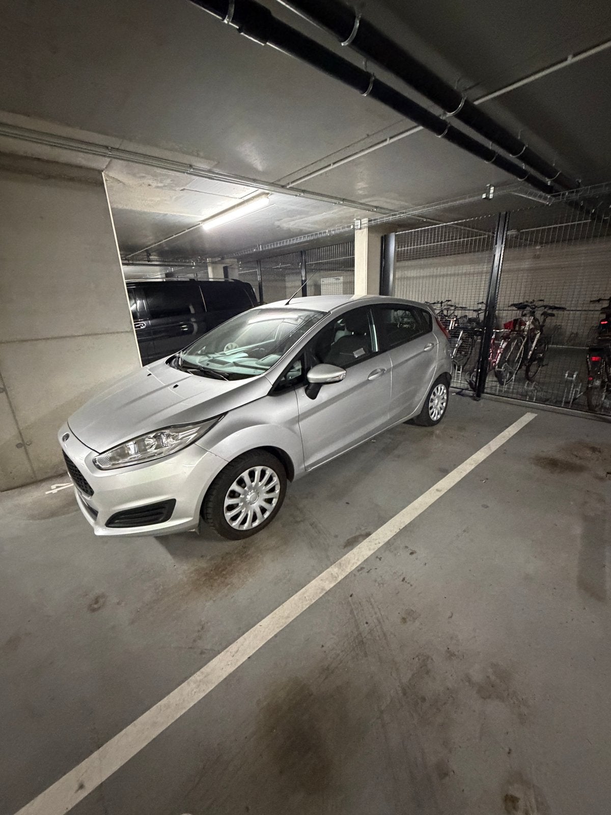 Ford Fiesta 5-deurs hatchback, Auto's, Zwart, Airbags, Handgeschakeld, Particulier