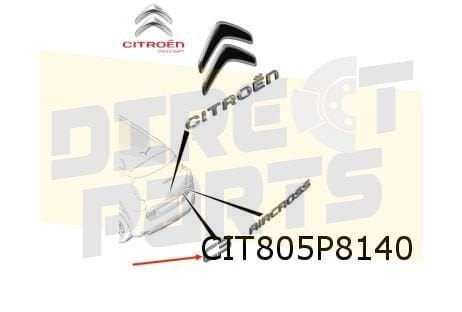 Citroën C3 Aircross embleem tekst ''C3'' Origineel! YQ001621, Auto-onderdelen, Verzenden, -, Nieuw, -