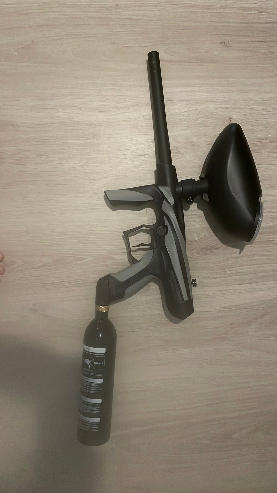 Paintball gun met masker, Enlèvement, Comme neuf