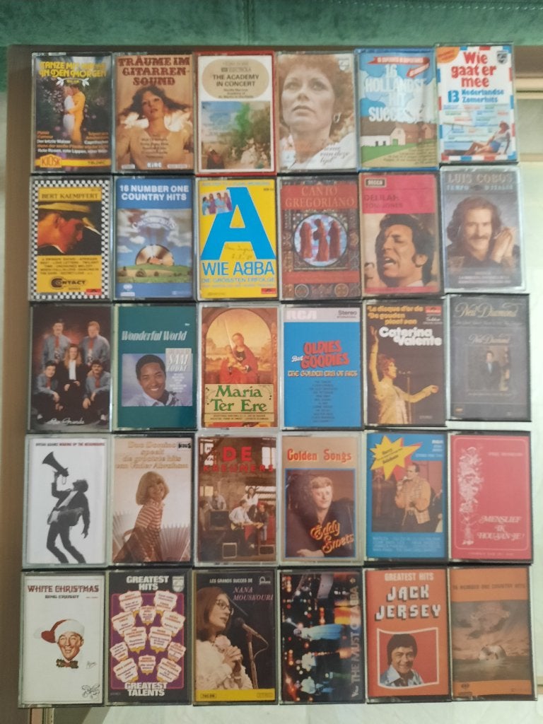 Muziekcassettes, Cd's en Dvd's, Cassettebandjes, Ophalen