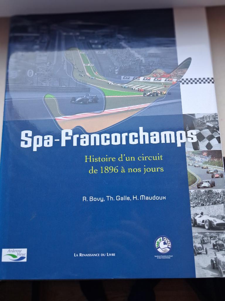 Spa Francorchamps livre, Enlèvement ou Envoi, Comme neuf