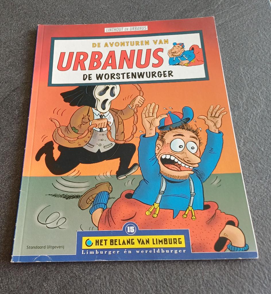 strip urbanus de worstenwurger, Boeken, Stripverhalen, Eén stripboek, Ophalen of Verzenden, Urbanus; Willy Linthout