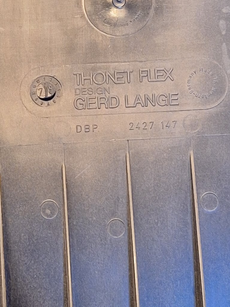 Chaise vintage Thonet Flex 2000, Enlèvement