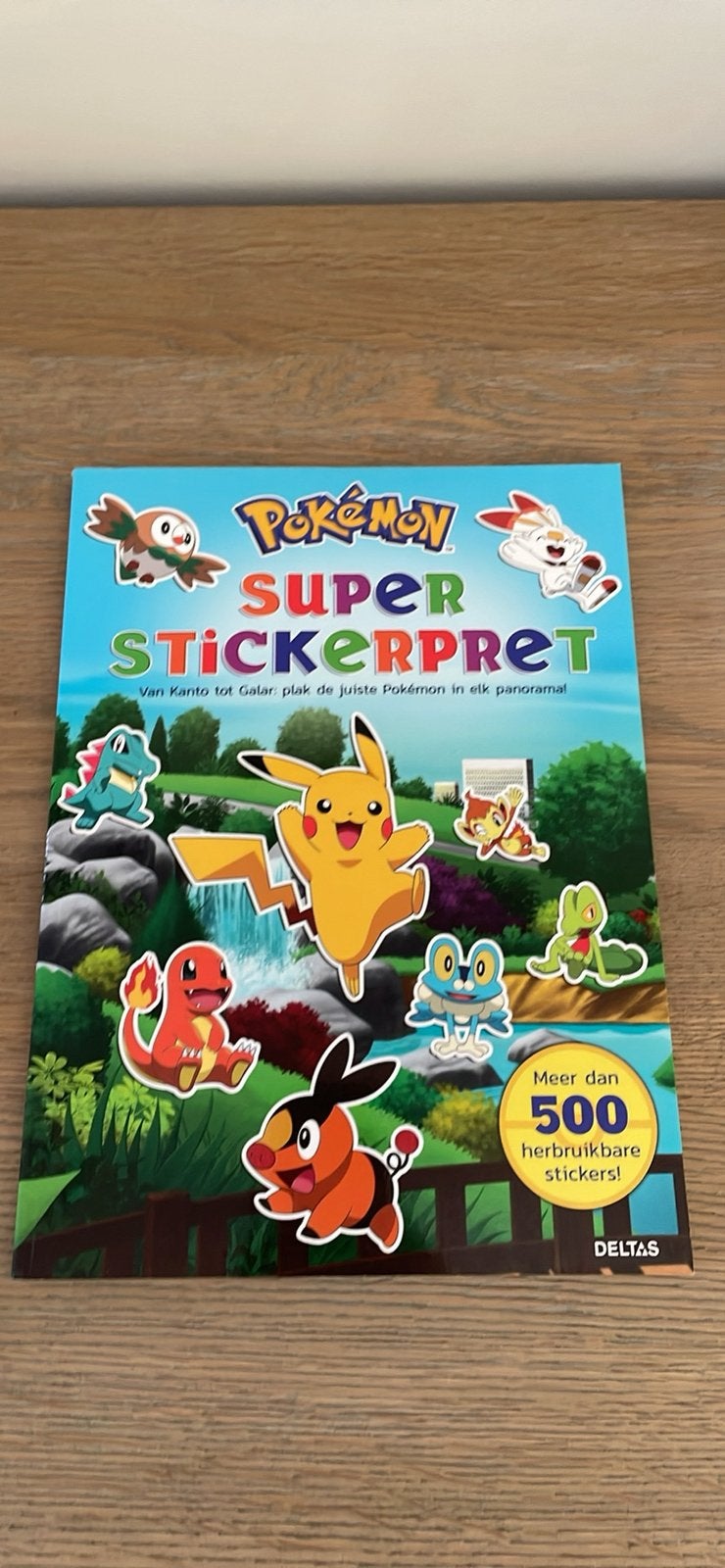 Stickerboek Pokemon nieuw, Ophalen, Nieuw