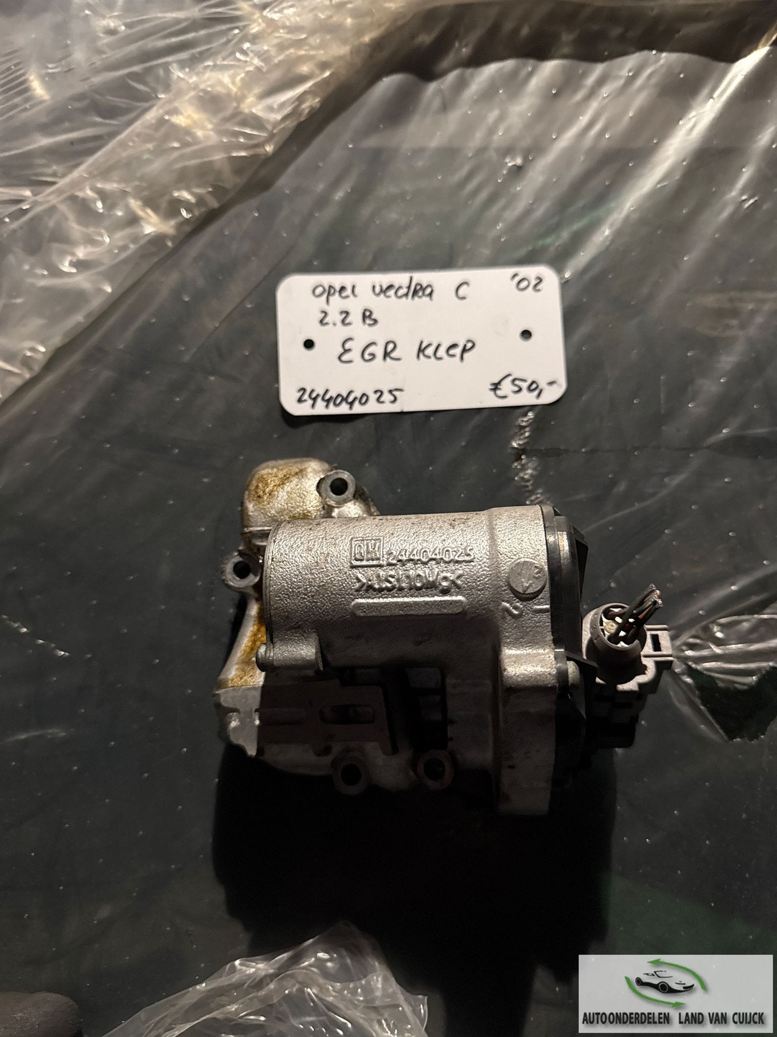 Opel Vectra C 2.2 Benzine 2002 EGR Klep, Gebruikt, -, -, Ophalen of Verzenden