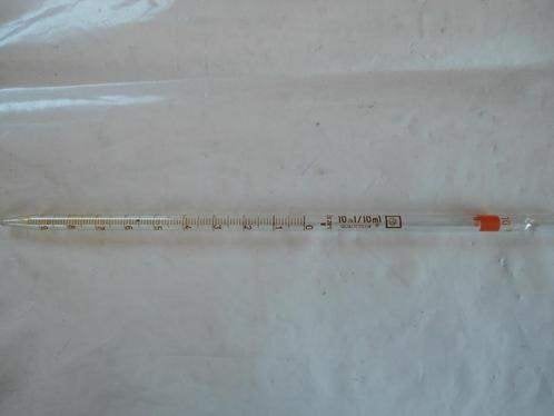 Glazen pipet, Enlèvement, Neuf
