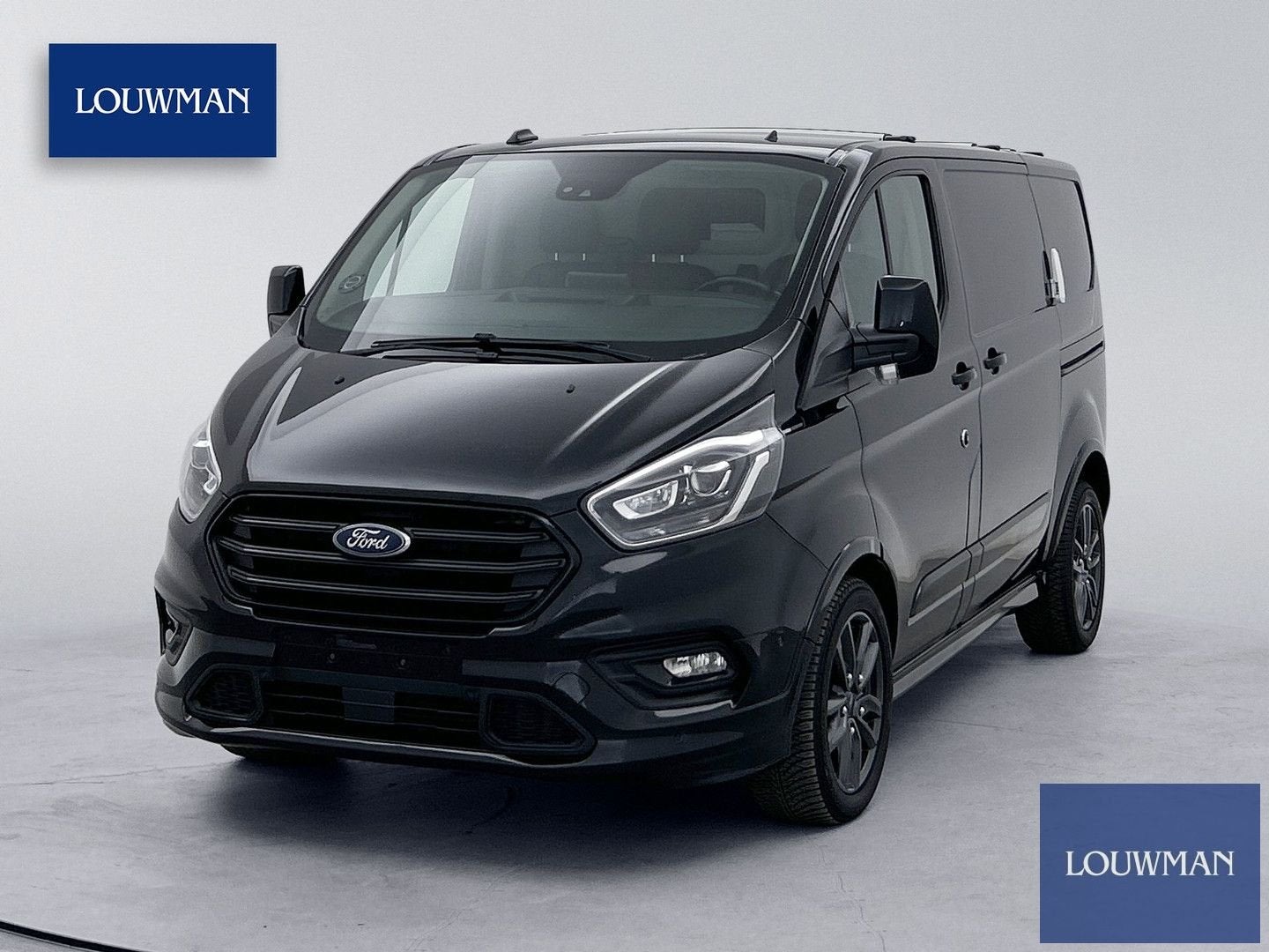 Ford Transit Custom 290 2.0 TDCI 185PK L1H1 Sport Adapt crui, Automaat, Parkeersensor, Zwart, Bedrijf